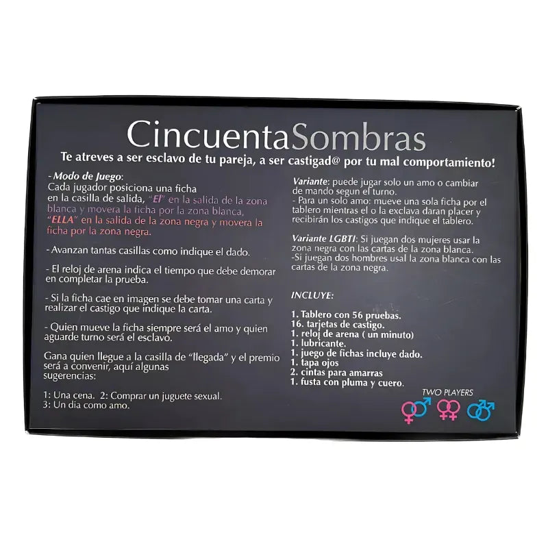 KIT 50 SOMBRAS DE GREY