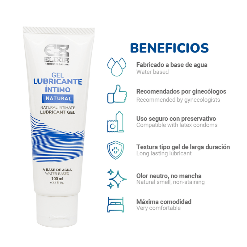 LUBRICANTE INTIMO ELIXIR NATURAL 50ML