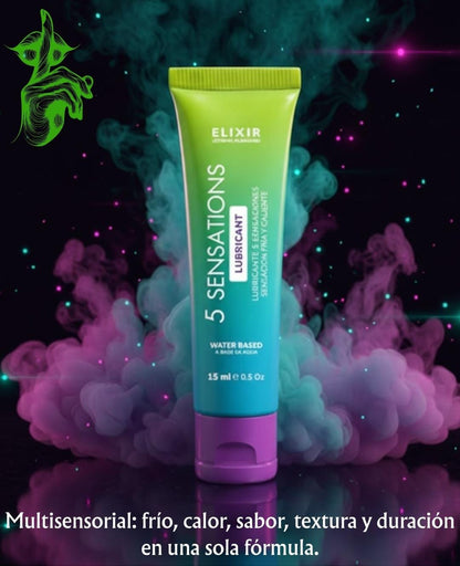 LUBRICANTE ELIXIR 5 SENSATIONS