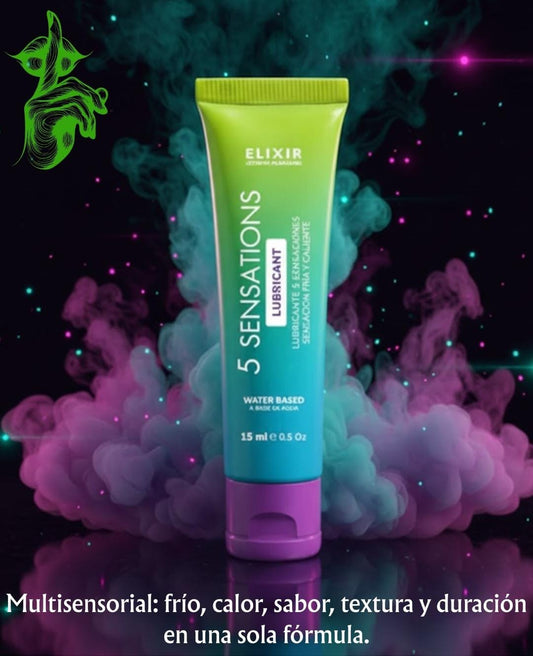 LUBRICANTE ELIXIR 5 SENSATIONS