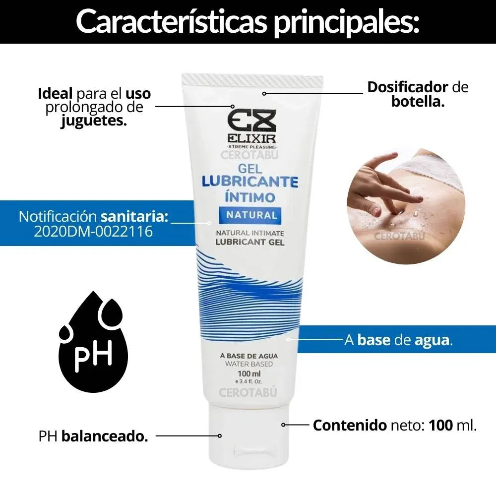 LUBRICANTE INTIMO ELIXIR NATURAL 50ML