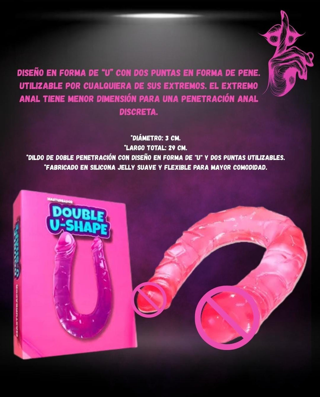 DILDO DOUBLE MINI