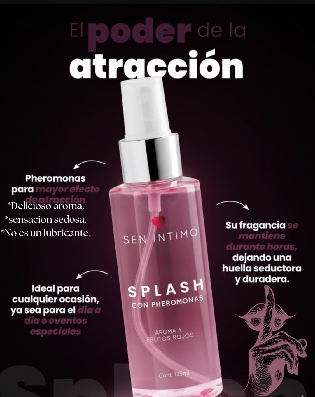 SPLASH CON FEROMONAS SEN INTIMO