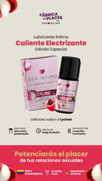 LUBRICANTE SEN INTIMO CALIENTE ELECTRIZANTE LYCHEE
