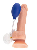 DILDO CON BOMBA DE EYACULACION KAIRO 22 CM