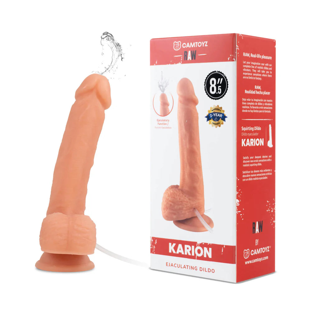 DILDO EYACULADOR KARION CAMTOYZ