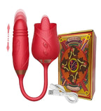 VIBRADOR ROSA DOBLE ESTIMULACIÓN PUNTO G Y CLÍTORIS