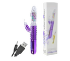 VIBRADOR DUAL MARIPOSA (CLITORIAL Y VAGINAL)