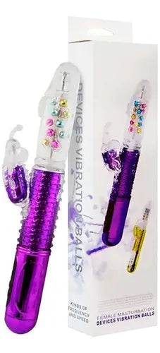 VIBRADOR DUAL MARIPOSA (CLITORIAL Y VAGINAL)