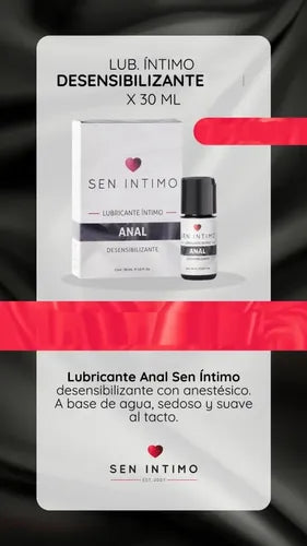 LUBRICANTE SEN INTIMO ANAL DESENSIBILIZANTE