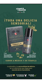 LUBRICANTE SENSACION CALIENTE ELECTRIZANTE TEQUILA