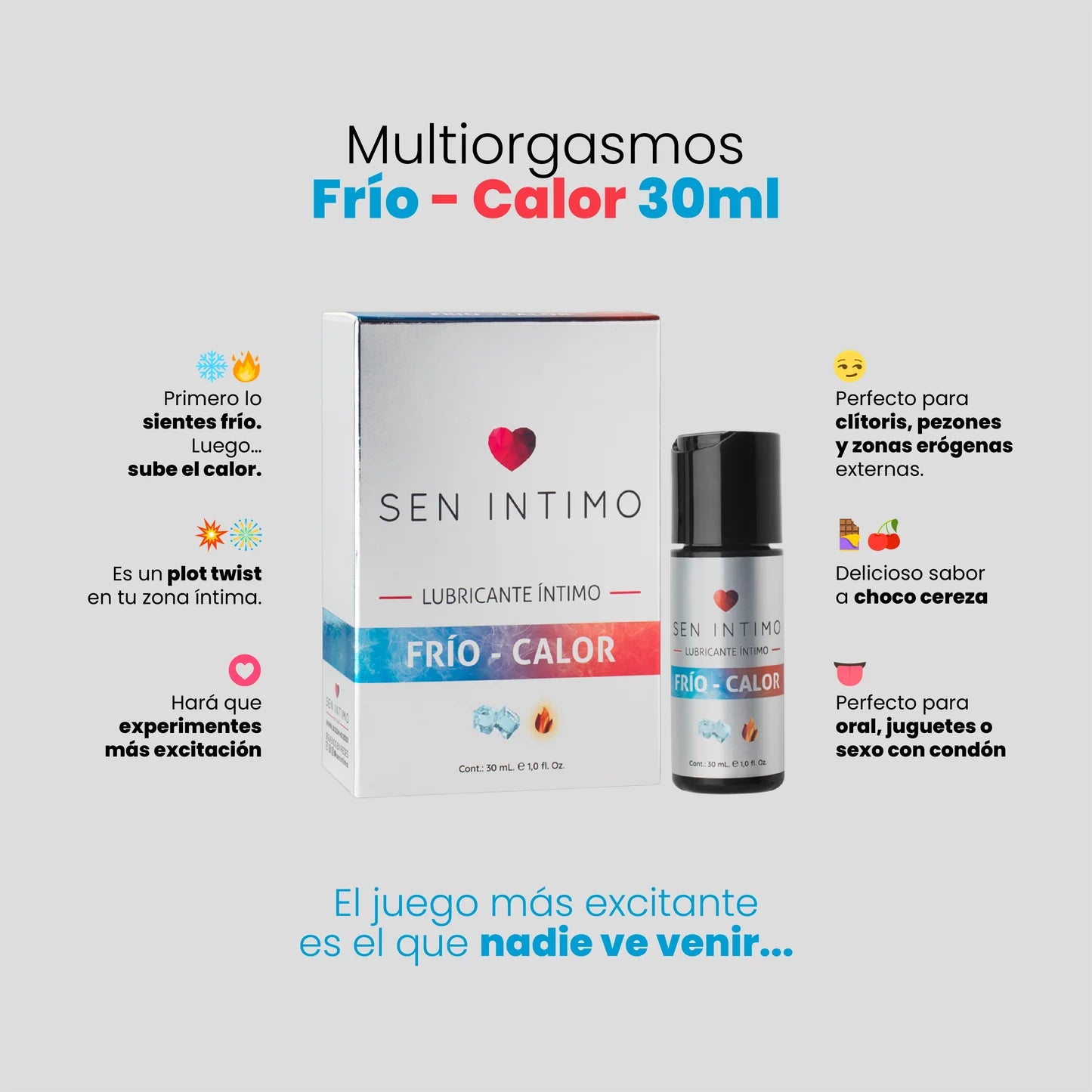 LUBRICANTE SEN INTIMO FRIO CALOR