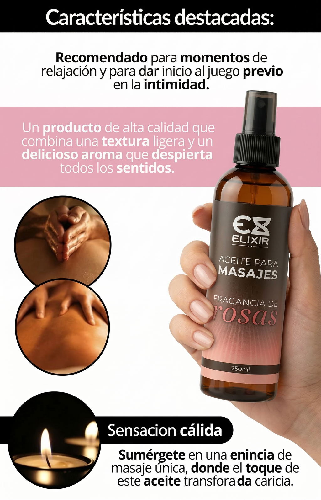ACEITE PARA MASAJES