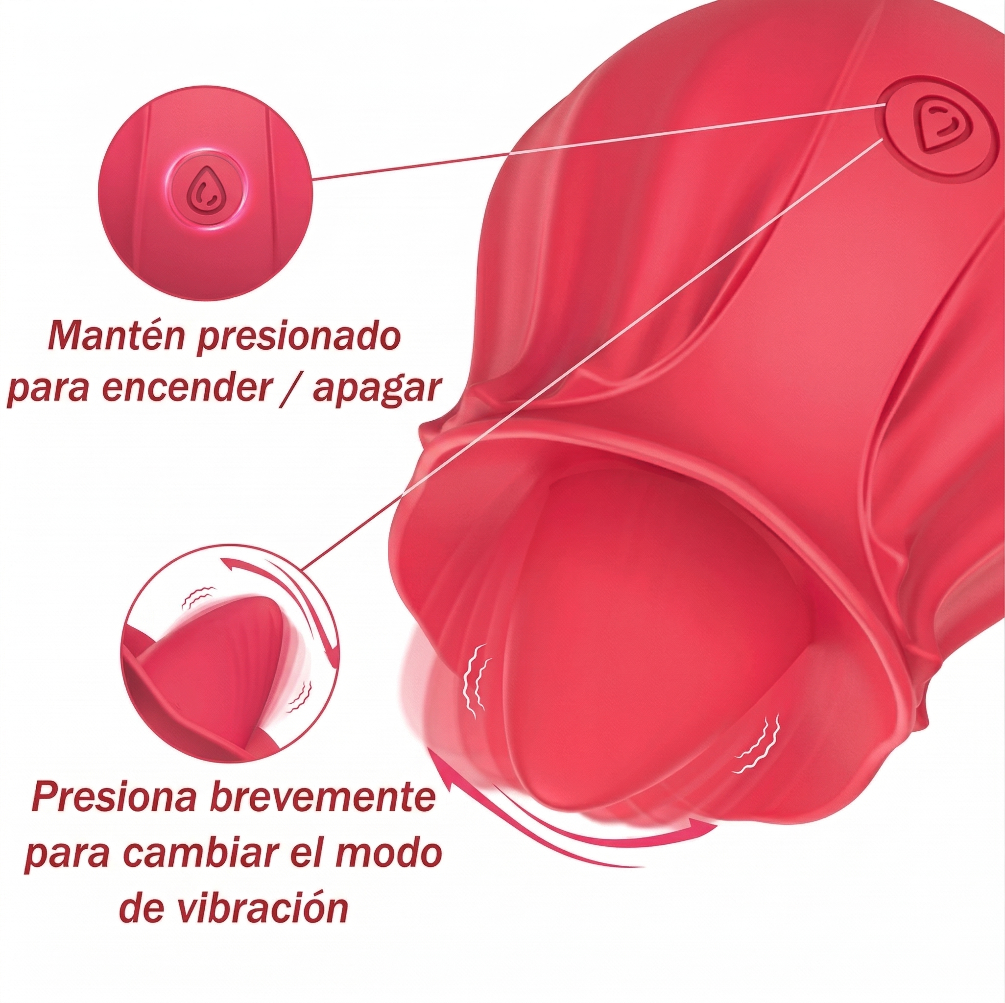 VIBRADOR ROSA