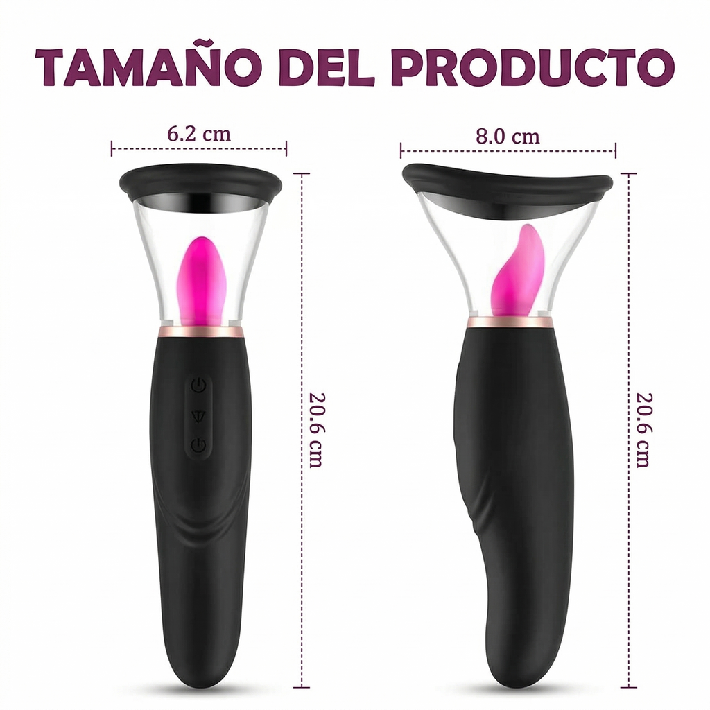 BOMBA SUCCIONADORA CON LENGUA ESTIMULADORA
