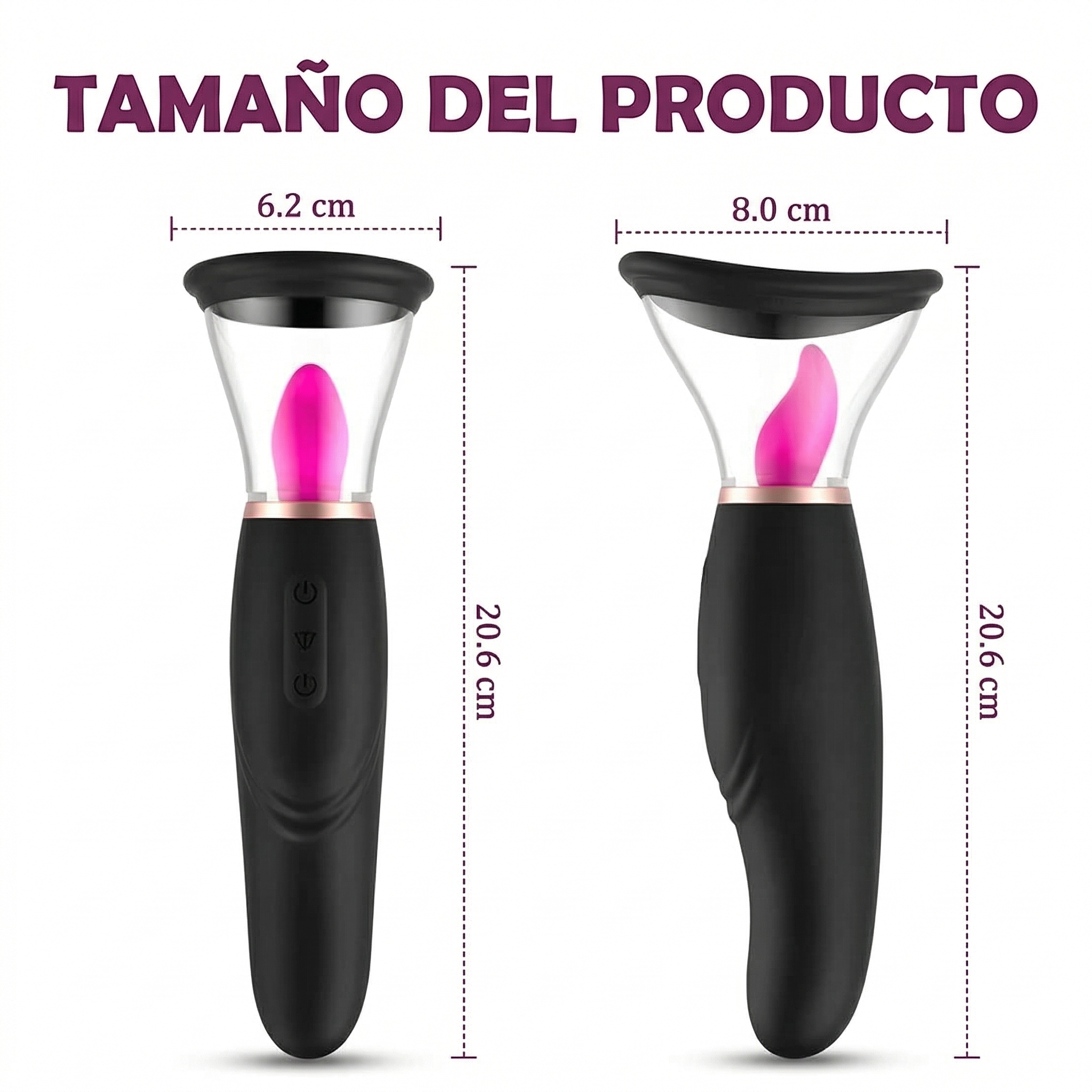 BOMBA SUCCIONADORA CON LENGUA ESTIMULADORA
