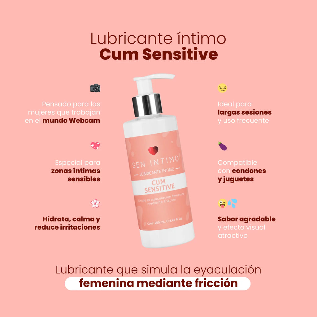 LUBRICANTE CUM SENSITIVE - SEN INTIMO 250ML