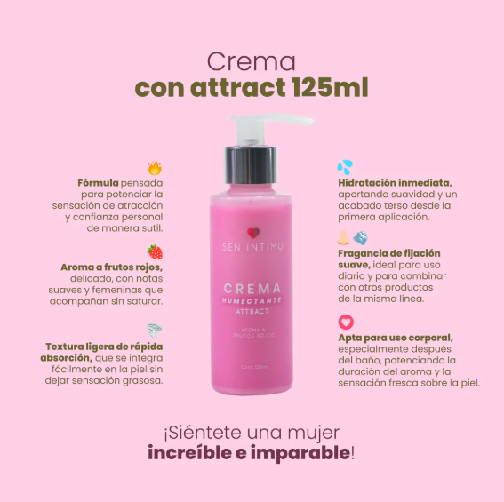 CREMA HUMECTANTE CORPORAL CON FEROMONAS