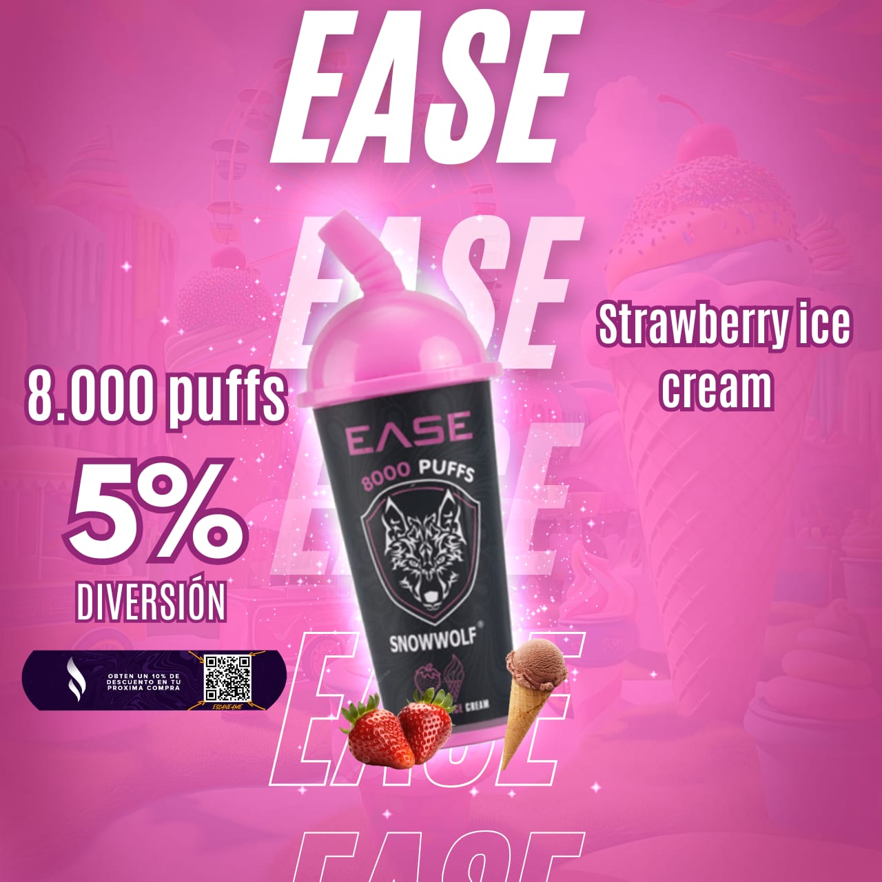 VAPE EASE 8000 PUFFS
