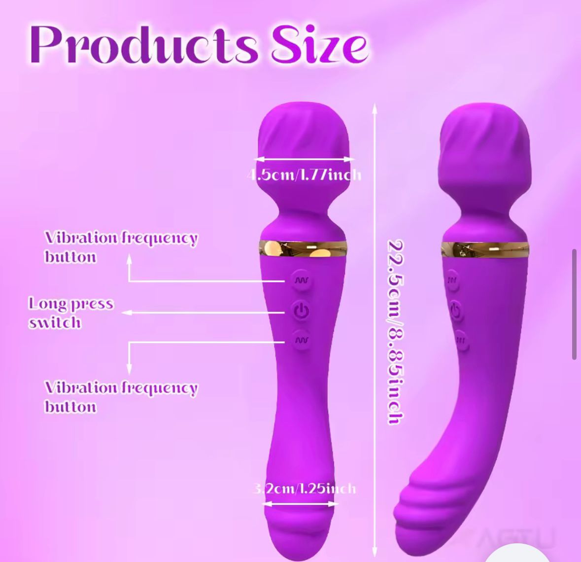 VIBRADOR MAGIC WAND