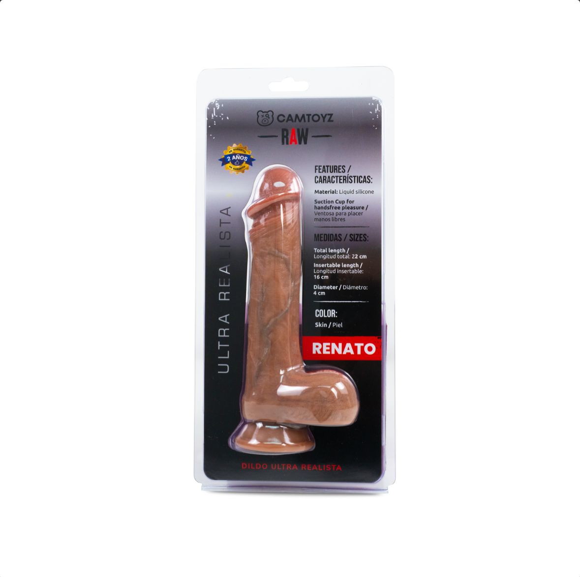 DILDO ULTRAREALISTA RENATO CAMTOYZ