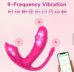 VIBRADOR DE ESTIMULACION DUAL CON APP CONTROL