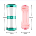 MASTURBADOR DOBLE ENTRADA BOCA - VAGINA
