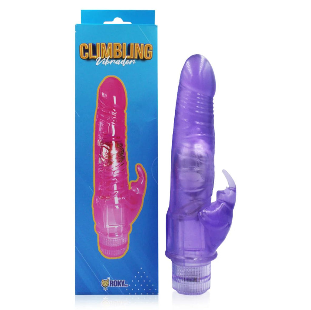 DILDO VIBRADOR CLIMBING DOBLE ESTIMULACION