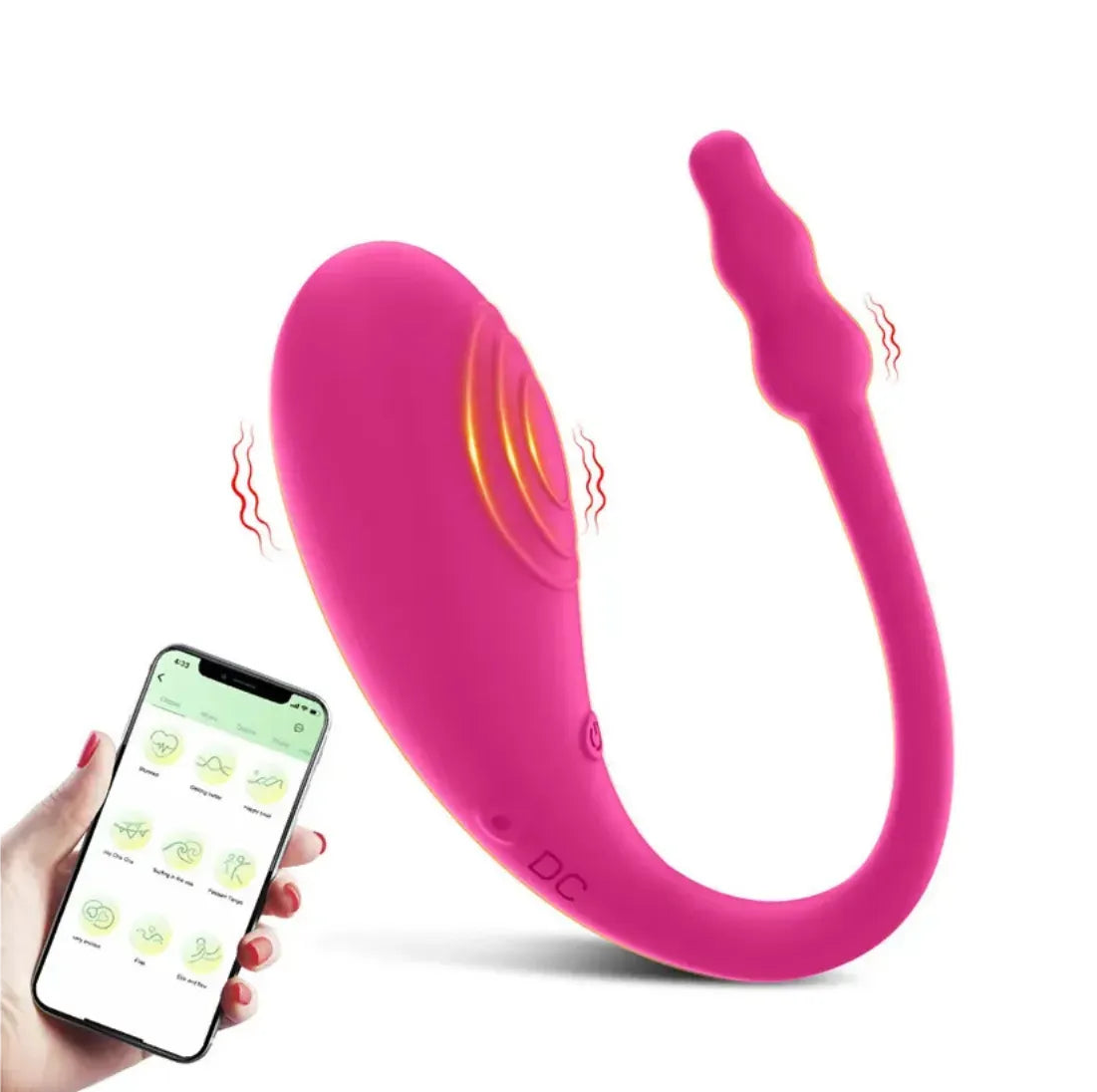VIBRADOR PAUL CON APP A LARGA DISTANCIA