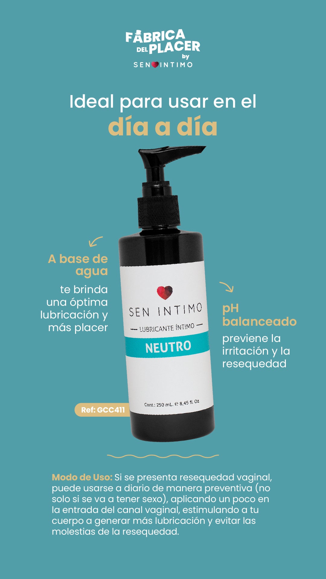 LUBRICANTE SEN INTIMO NEUTRO 250ML