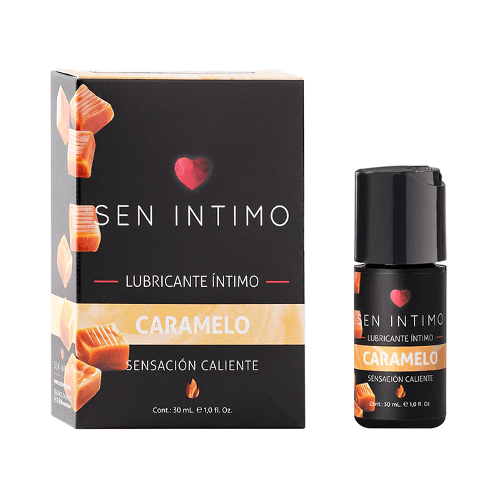 LUBRICANTE SEN INTIMO SENSACION CALIENTE CARAMELO 30ML