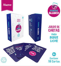 JUEGO DE CARTAS FONDO BLANCO